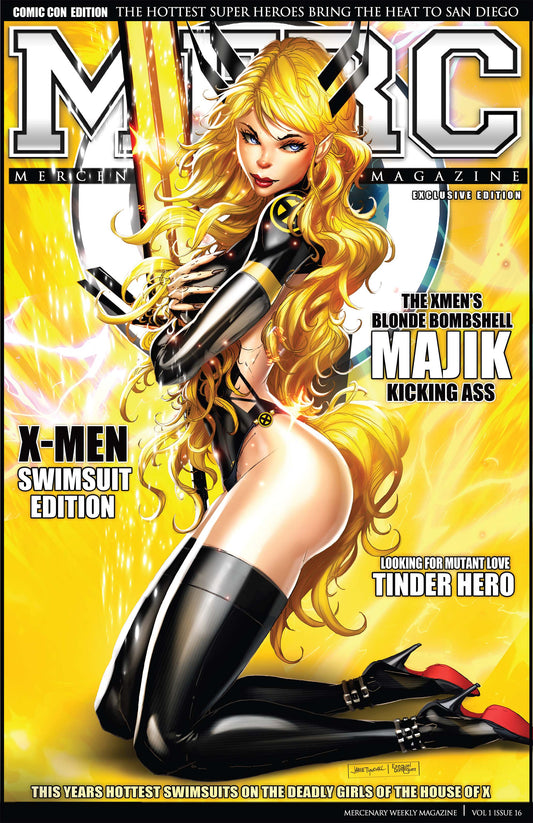 2025 Mutant Sorceress Kneeling Merc Cosplay Comic