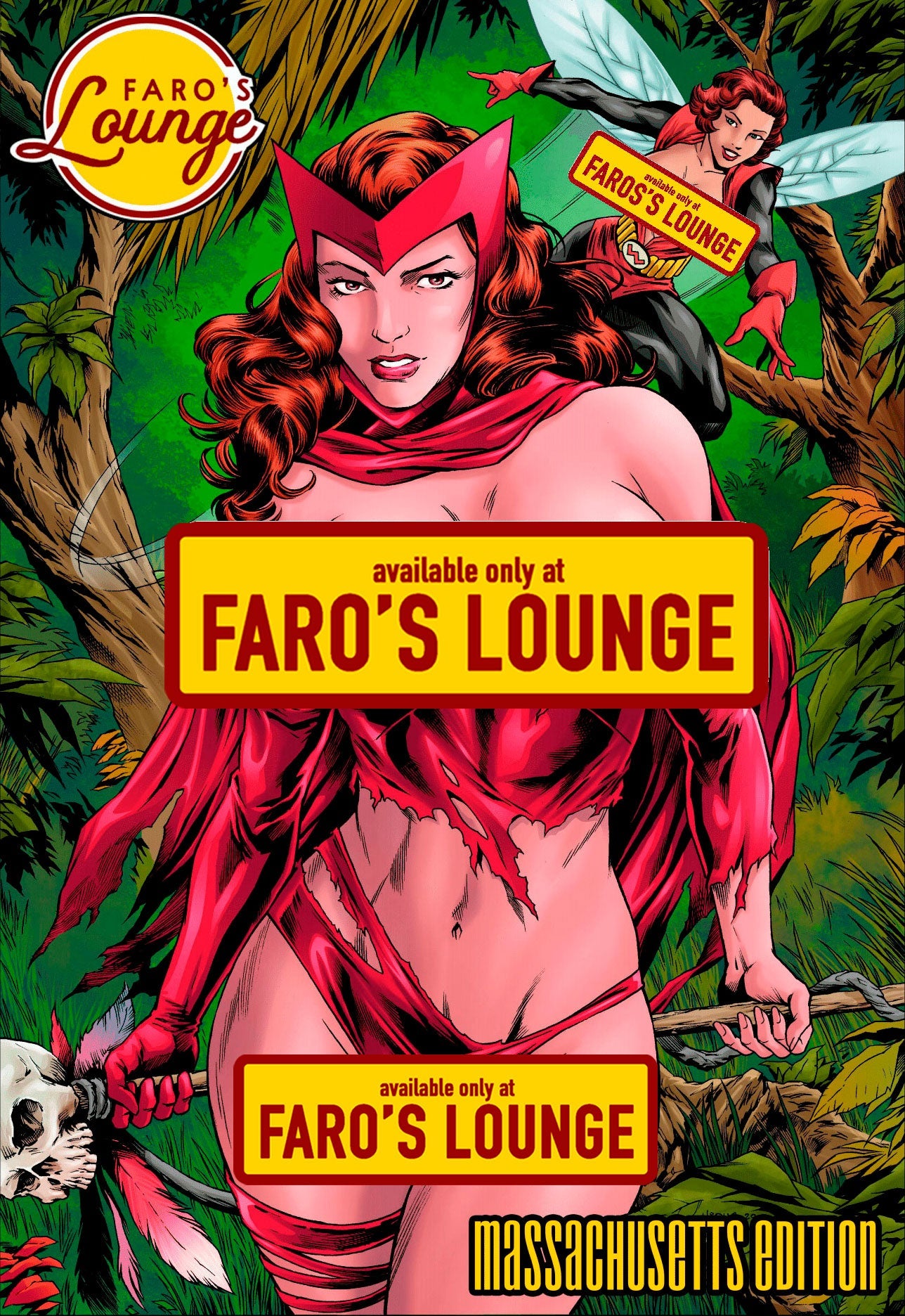 American Safari Sketchbook – Scarlet Witch & The Wasp | Massachusetts Edition | Faro's Lounge