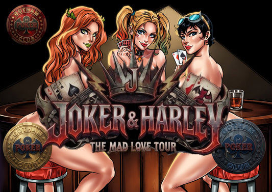 Gotham Poker Club – LTD 77 Cover | All Skin Variant | Poison Ivy, Harley Quinn & Catwoman
