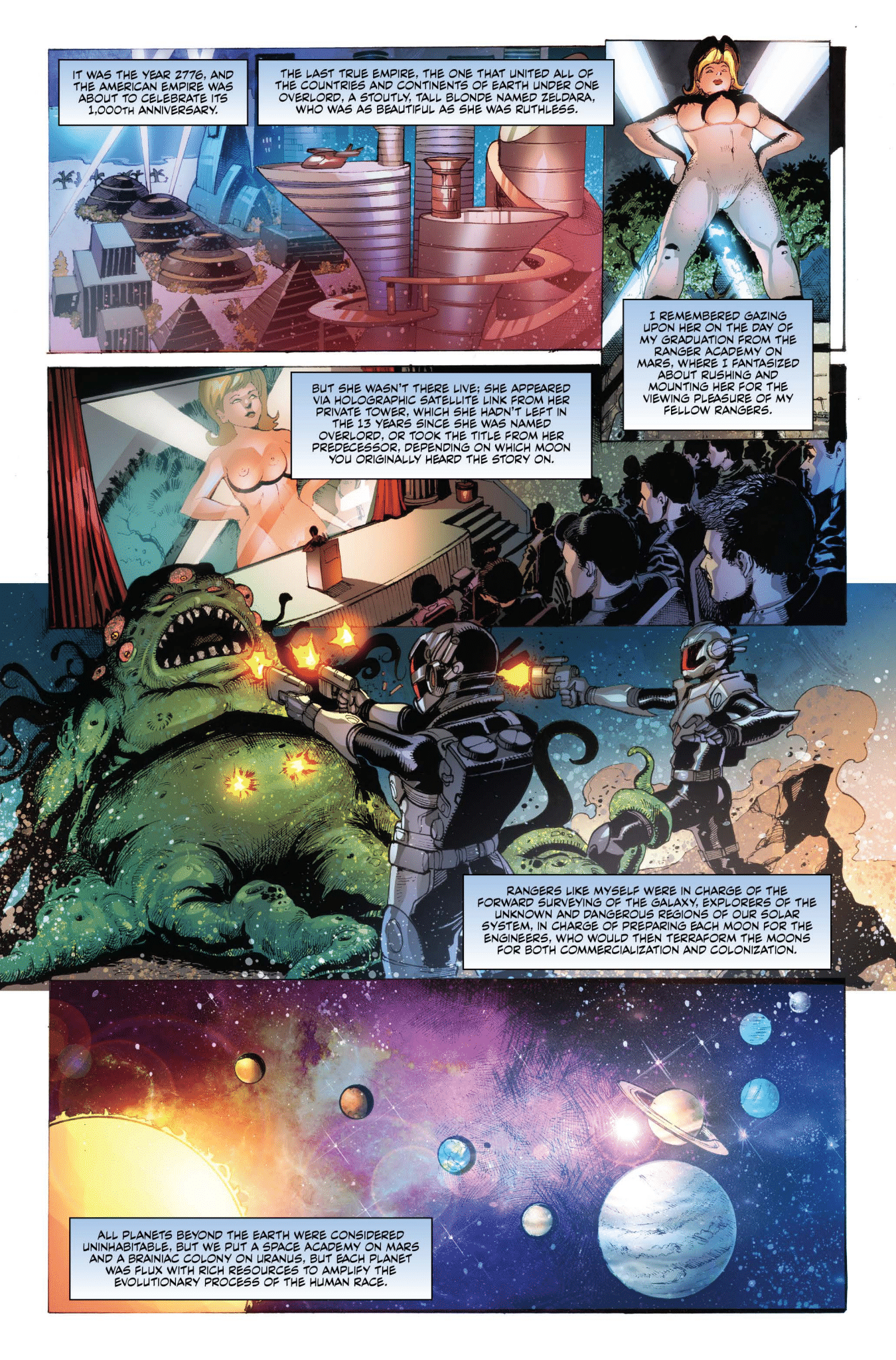 Pixi Runner #1 – Digital Download | Keith Kenney Space Ranger & PIXIS Fairies Mature Full-Color Sci-Fi Comic