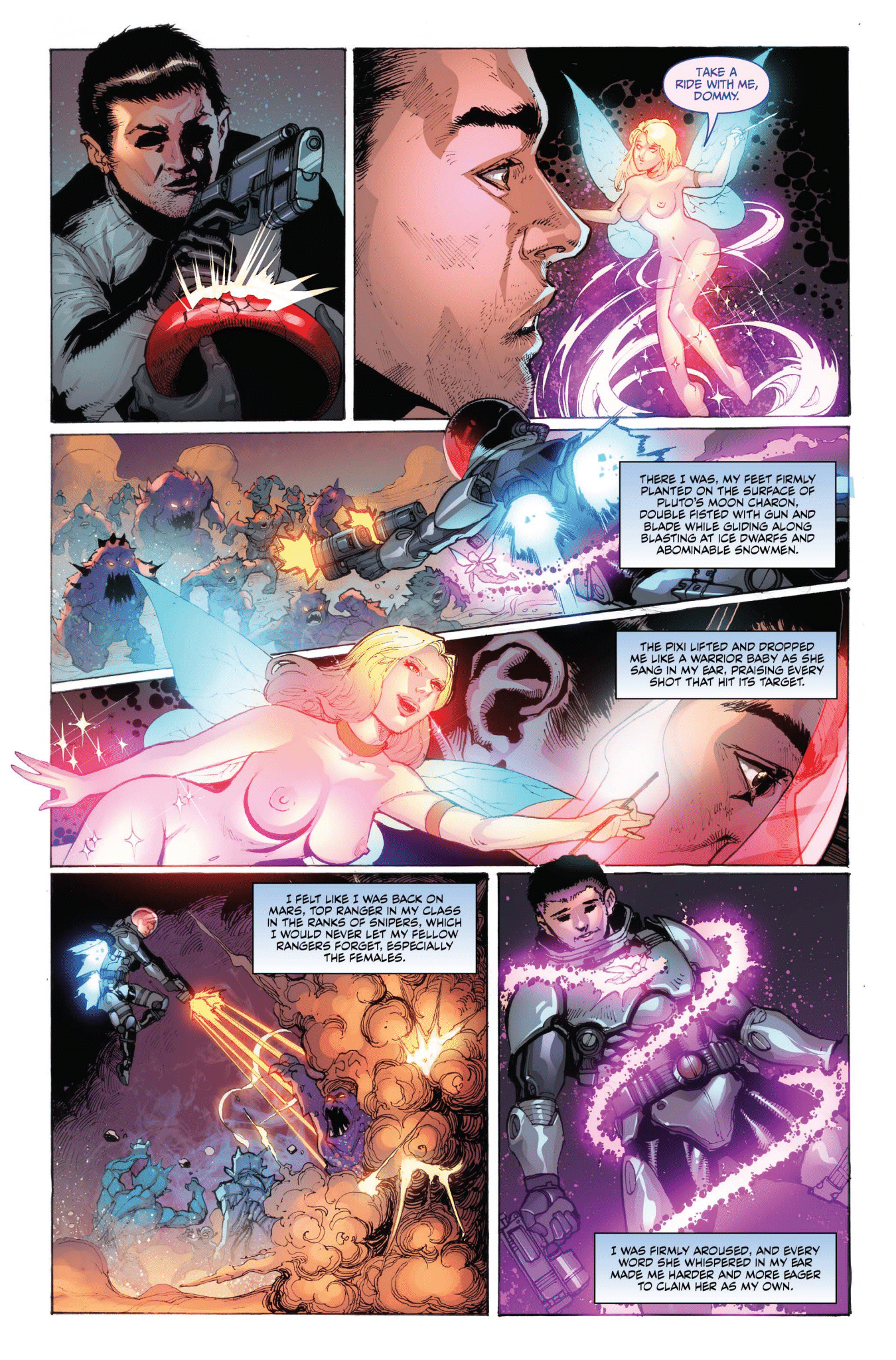 Pixi Runner #1 – Digital Download | Keith Kenney Space Ranger & PIXIS Fairies Mature Full-Color Sci-Fi Comic