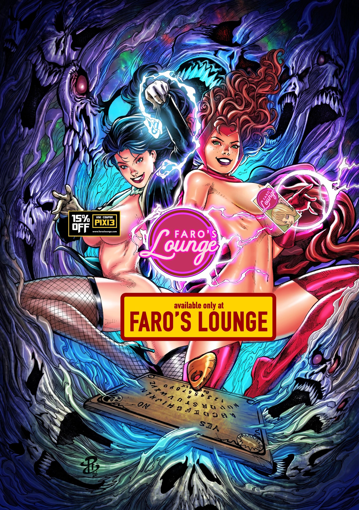 Witches & Ouija LTD 66 – Scarlet Witch & Zatanna | Faro's Lounge