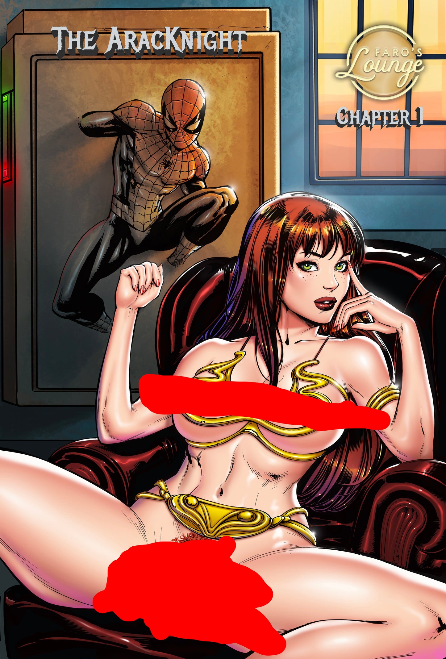 The AracKnight Writing Textbook Chapter 1 – Mary Jane Watson Slave Leia Steel Bikini Mature Variant Comic Script & Collectible