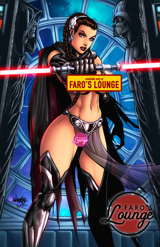 Slave Leia Steel Bikini Spectacular #1 – Sith Leia Mature Cover | Faro's Lounge