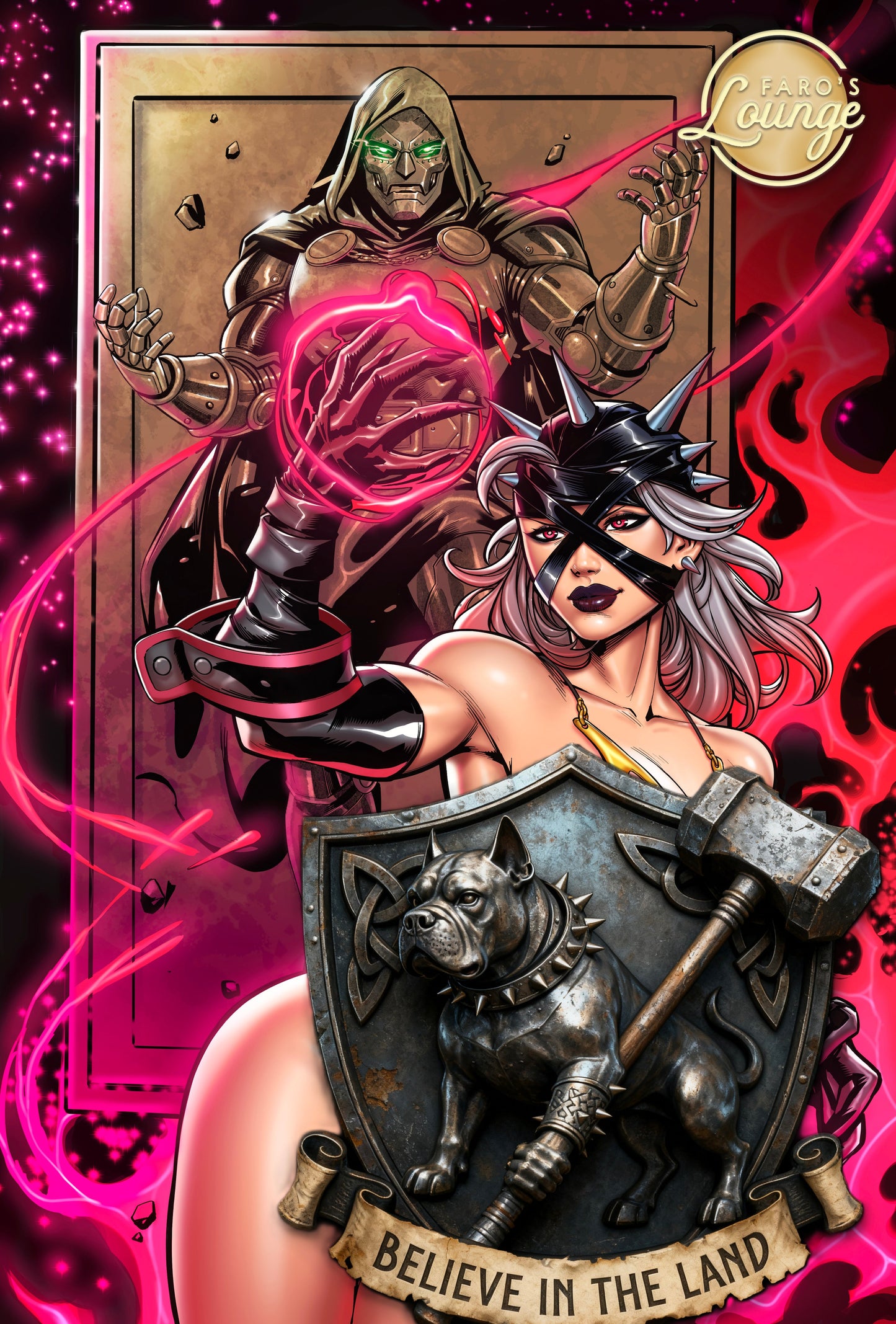 Malice & Doom – Slave Malice Mature LTD 40 Yakuza Cover | Steel Bikini Malice & Carbonite Dr. Doom