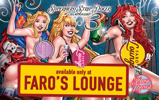 Superhero Strip Poker Championship #3 – Supergirl, Princess Daphne & Red Sonja | Faro's Lounge