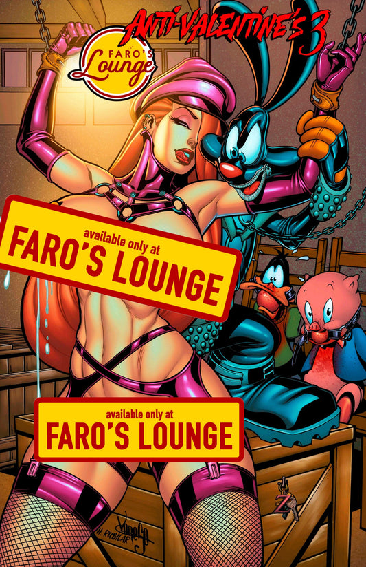 Anti-Valentine's #3 – Digital Download | Jessica Rabbit Pulp Fiction Bondage Pinup Art & Erotic Stories