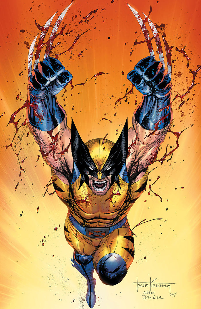 [Signed by Hickman] Wolverine: Revenge - Red Band #2 Virgin Unknown Comics Kirkham Exclusive Var Explicit Content [INST]