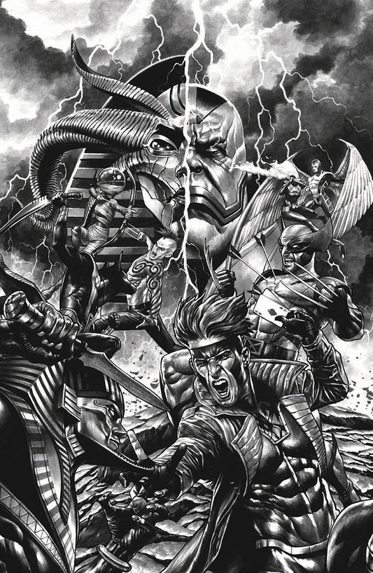 X Of Swords Destruction #1 Unknown Comics Mico Suayan Exclusive Virgin B&W Var (11/25/2020)
