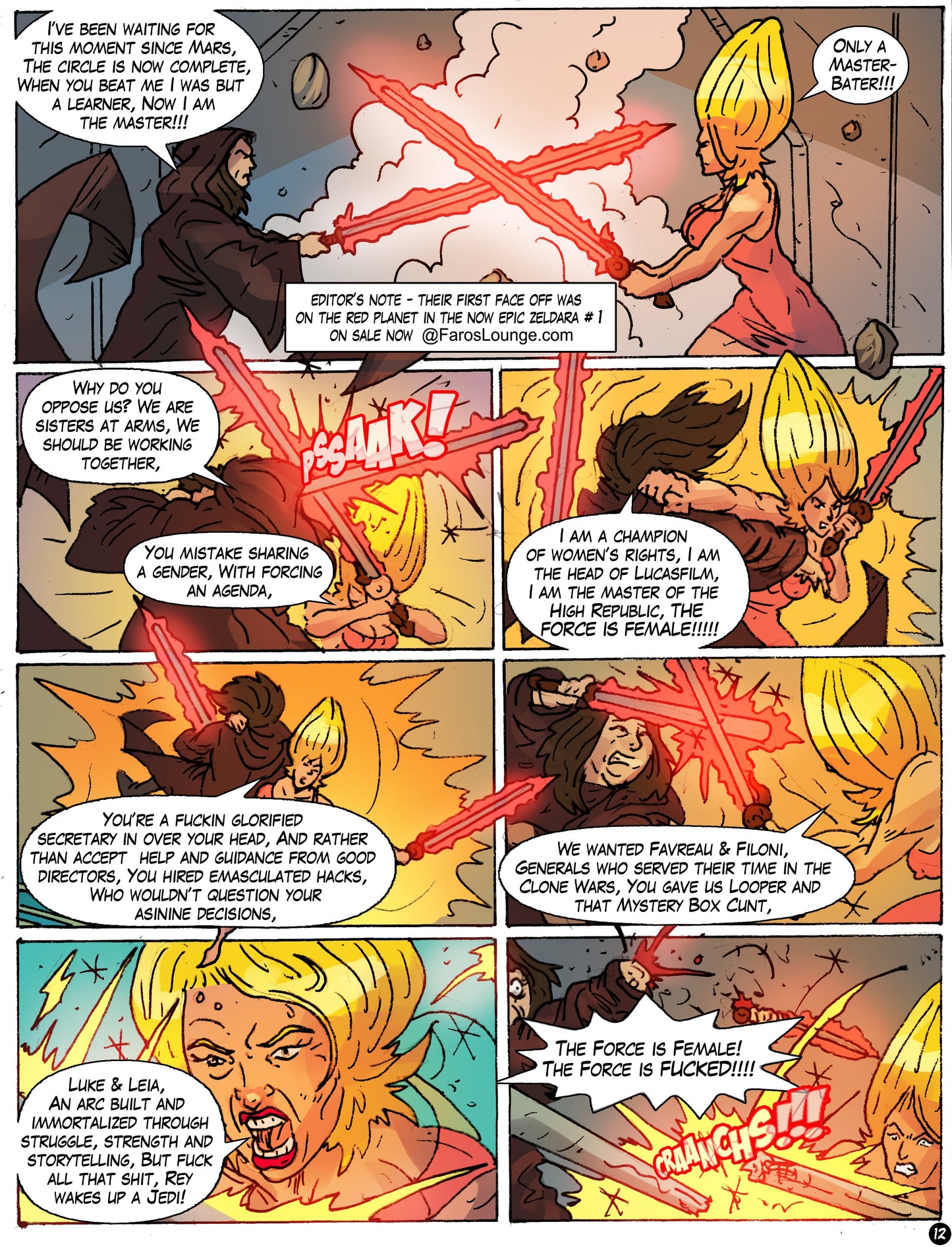 Zeldara: The Mistress of Mars #4 – The Castro Cup | Faro's Lounge