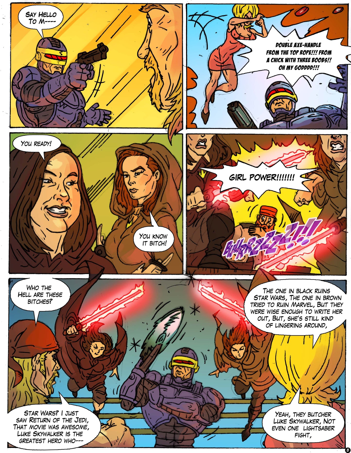 Zeldara: The Mistress of Mars #4 – Digital Download | Lynda Carter Wonder Woman & The Castro Cup Mature Full-Color Comic