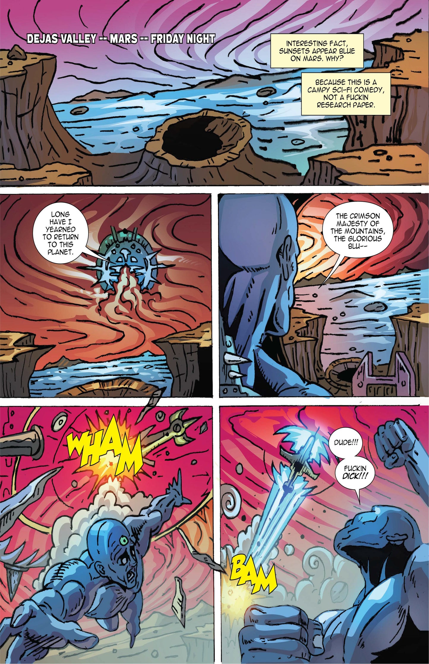 Zeldara: The Mistress of Mars #2 – Digital Download | Mickey Mouse & Marvin the Martian Dirty Disney Mature Full-Color Comic