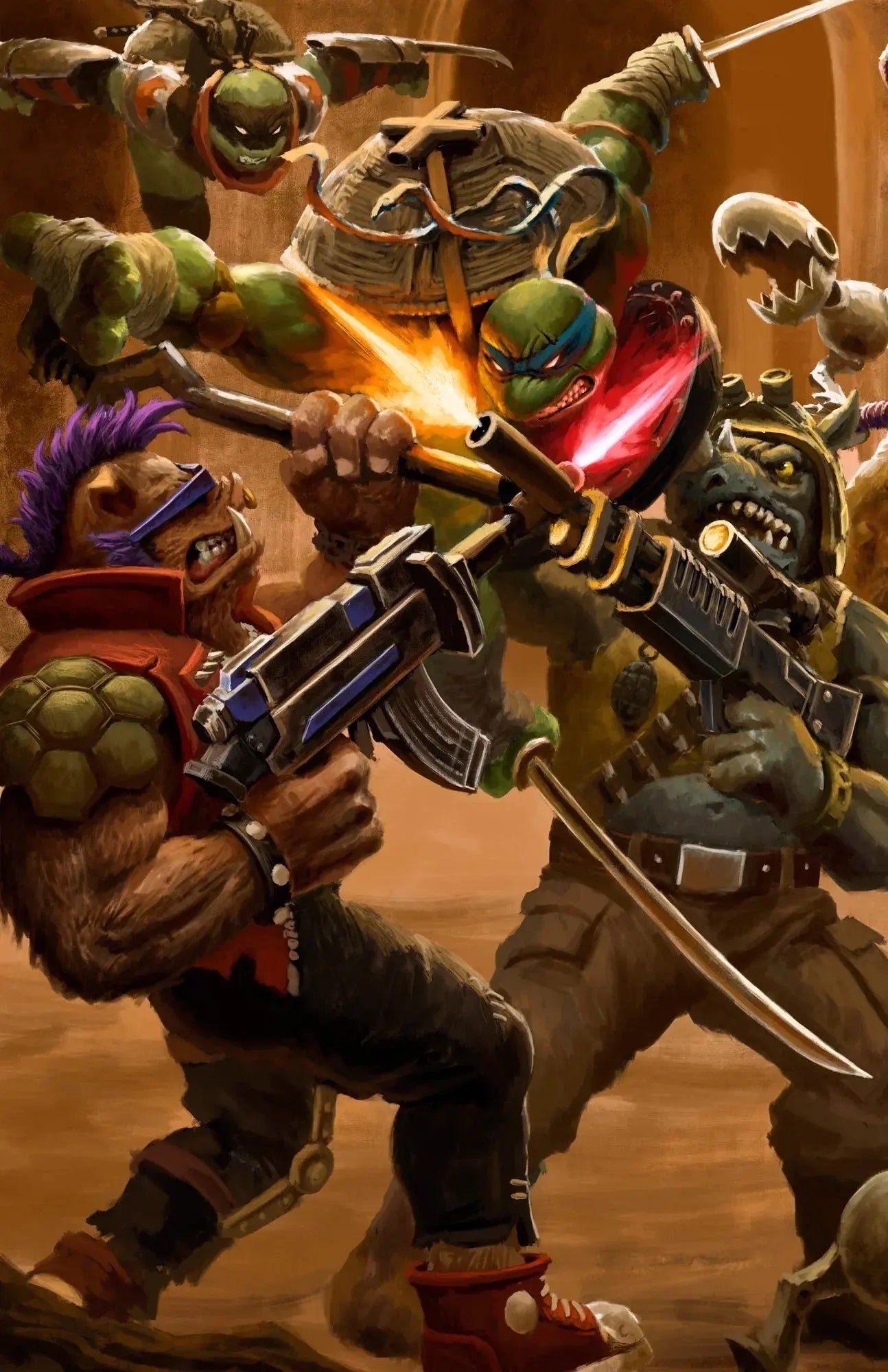 TMNT: Battle Nexus #1 - #5 Virgin - ECC NRG Exclusive (2/18/26)