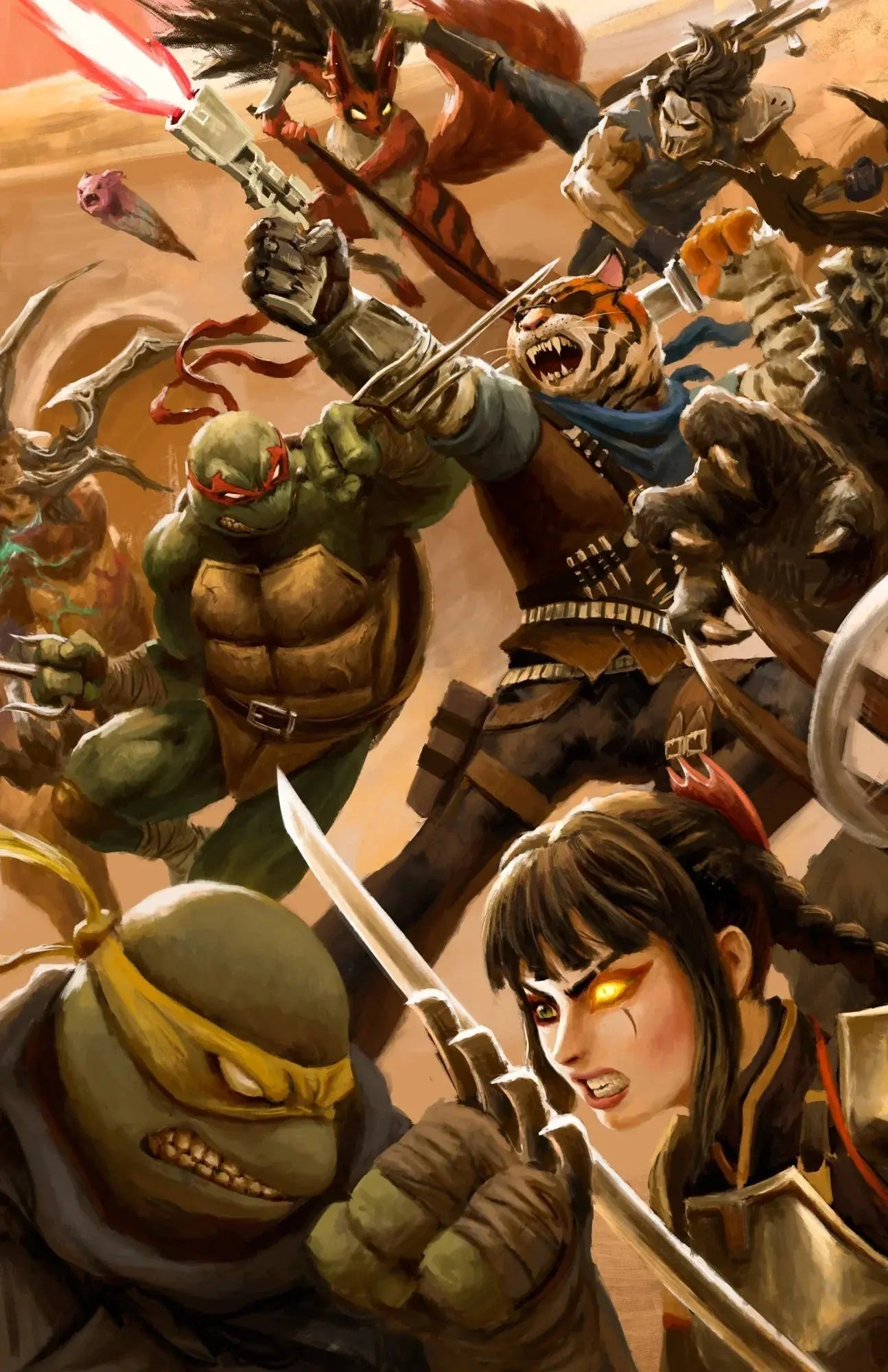 TMNT: Battle Nexus #1 - #5 Virgin - ECC NRG Exclusive (2/18/26)