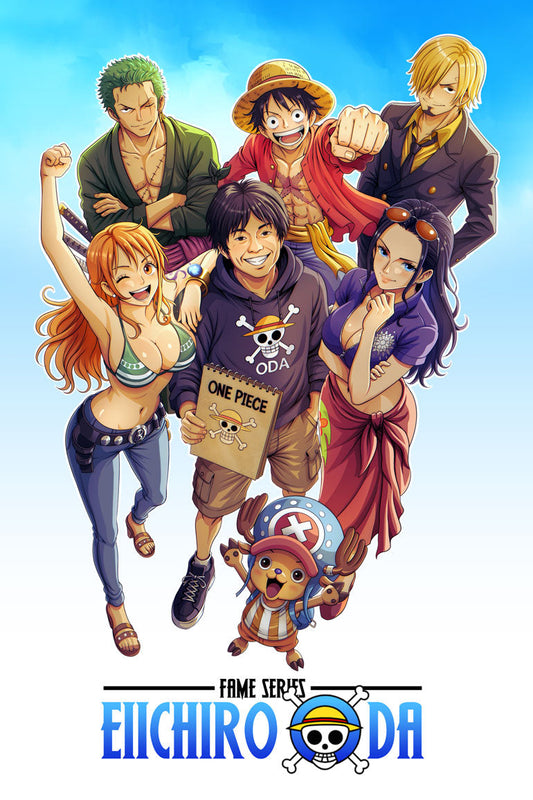 Eiichiro Oda #1 Fame Series Midniteblue Trade Variant LTD 70