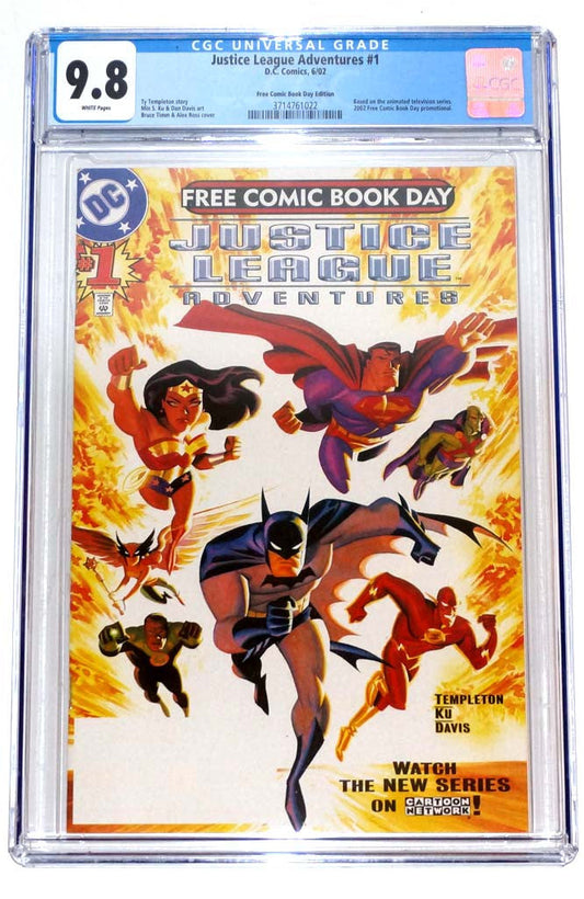 Justice League Adventures #1 FCBD CGC 9.8