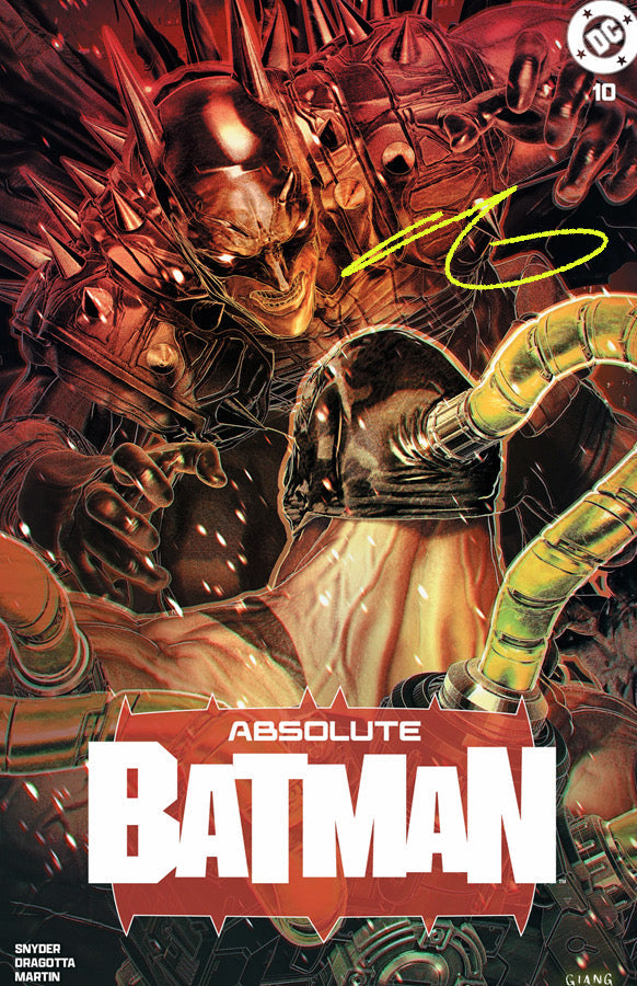 Absolute Batman #10 Giang Variant 2025 SDCC TenFwd Comics EXCLUSIVE FOIL