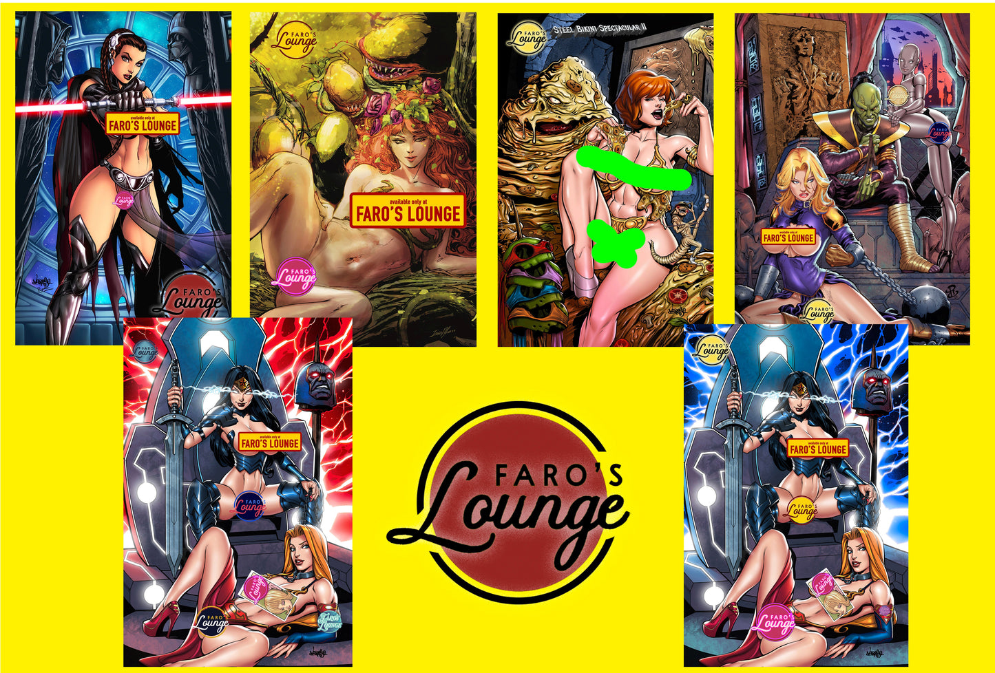 Slave Leia Steel Bikini Spectacular – Complete Collection Bundle | Faro's Lounge