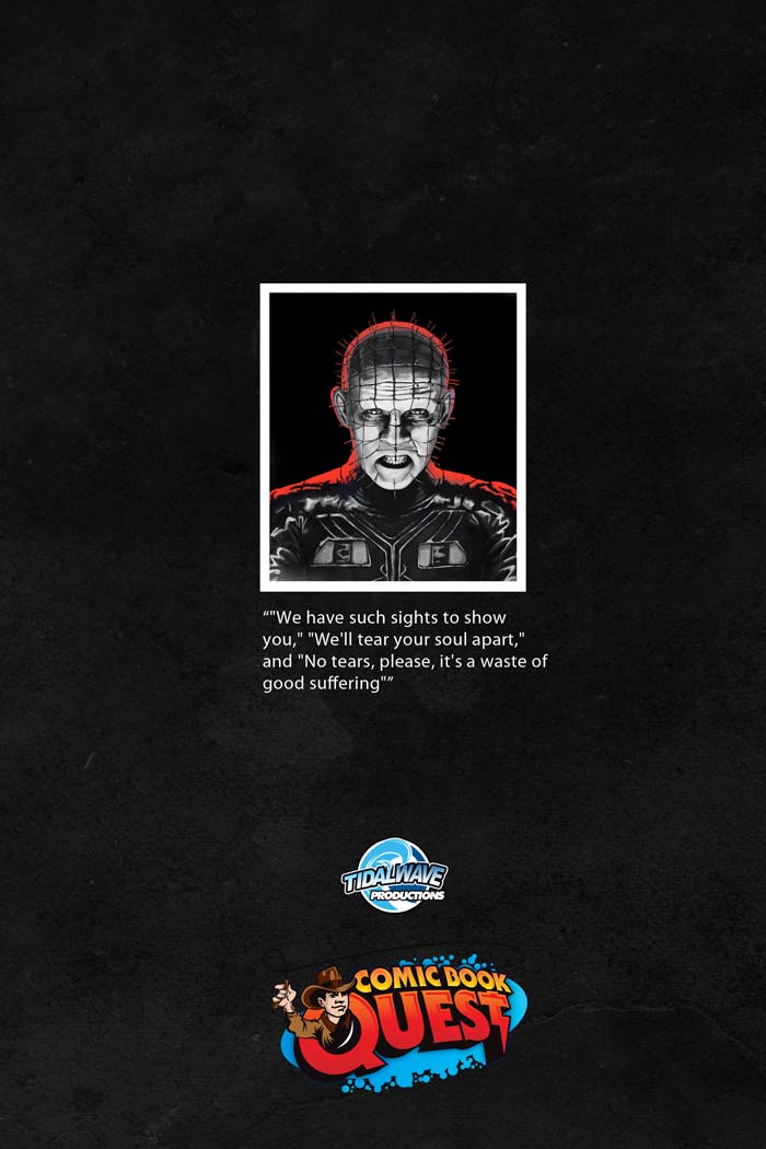 Clive Barker #1 Jackson Caspersz "Hellraiser" Virgin Variant LTD 40