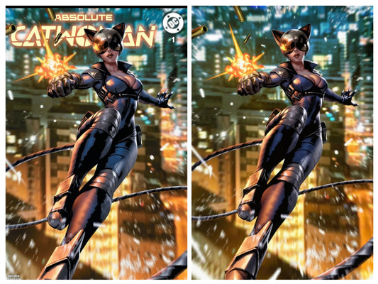 Absolute Catwoman #1 art by Derrick chew Set