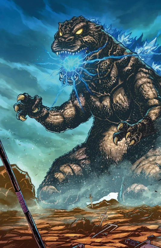Teenage Mutant Ninja Turtles x Godzilla #1 - ECC Franck Uzan Variant - Left Side (11/12/25)
